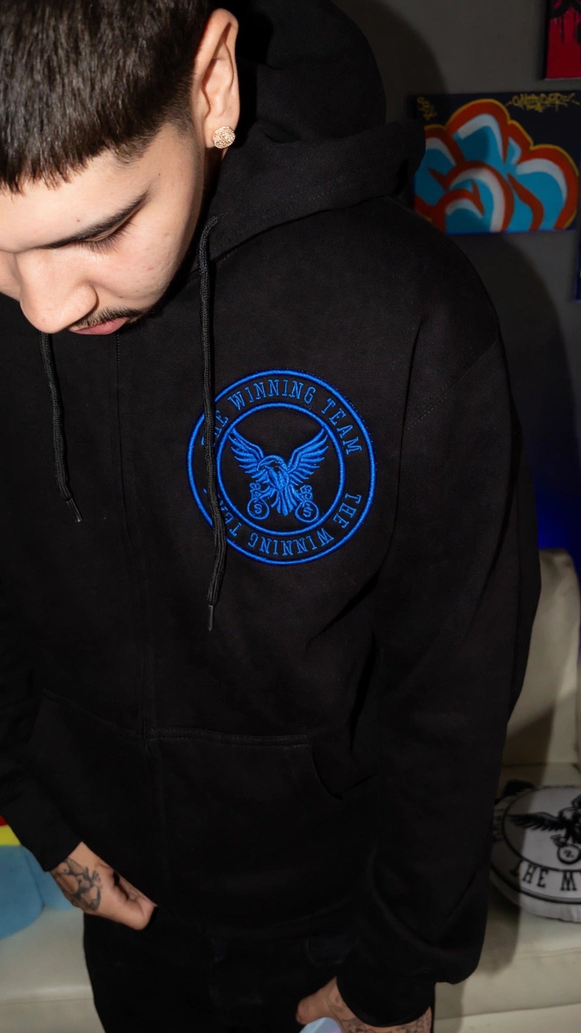 Winning Team zip up