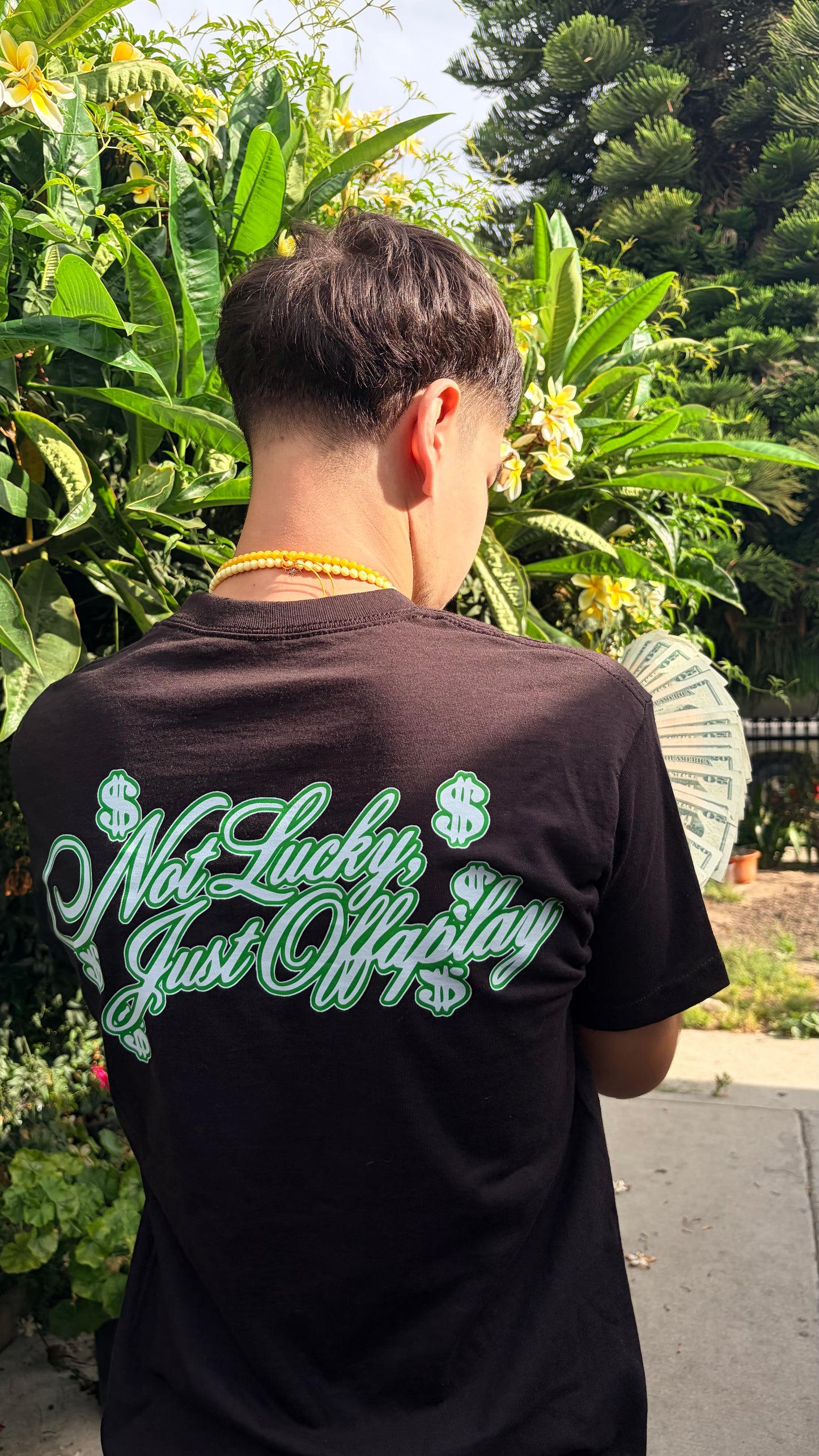 Not Lucky, Just Offaplay tee